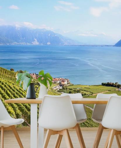 Coastal Vineyard Wall Mural