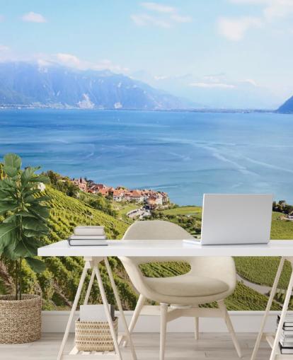 Coastal Vineyard Wall Mural