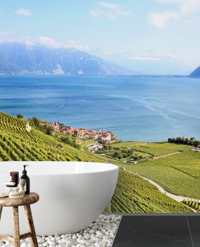 Coastal Vineyard Wall Mural