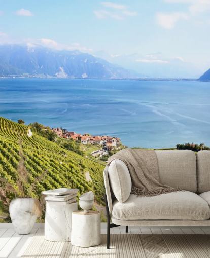 Coastal Vineyard Wall Mural