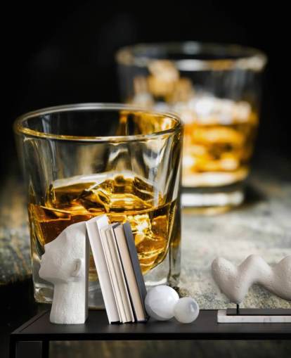 Mural de pared Hielo y whisky Mural de pared Hielo y whisky