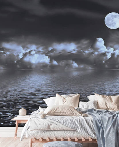 Fondo de pantalla de Vista de la Luna junto Fondo de pantalla de Vista de la Luna junto