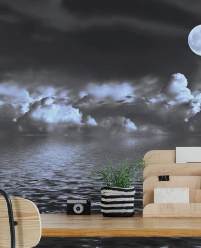 Mondblick am Meer Wallpaper Mondblick am Meer Wallpaper