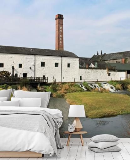 Papel pintado Edificio Old White Distillery