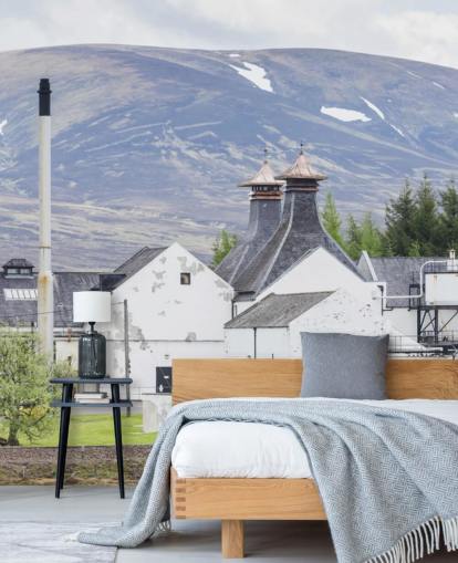 Papel de Parede Destilaria Branca em Scottish Valley