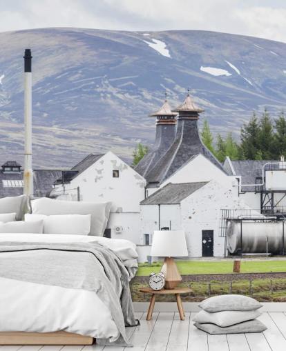 Fondo de pantalla de White Distillery en el valle