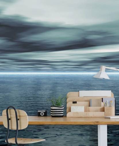 Calm Water Sky Wallpaper