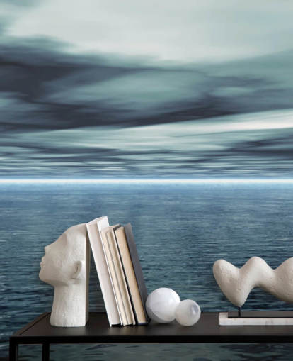 Calm Water Sky Wallpaper