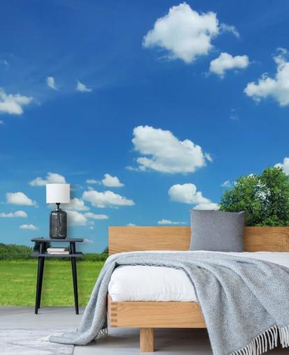 Blue Sky and White Clouds Sky Wallpaper Blue Sky and White Clouds Sky Wallpaper