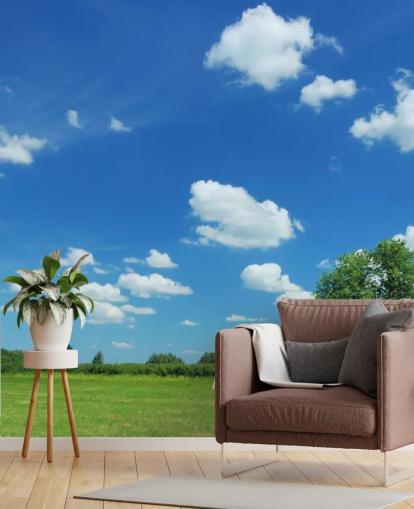 Blue Sky en White Clouds Sky Wallpaper Blue Sky en White Clouds Sky Wallpaper