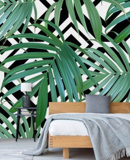 Papier Peint Motif Bananier