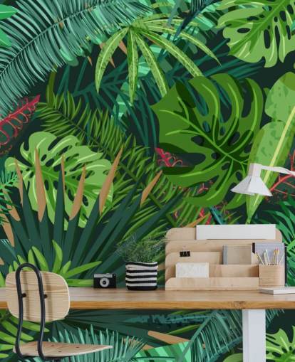 Monstera blade tapetmaleri