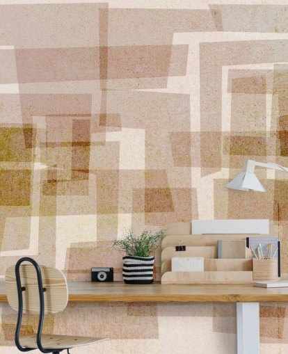 Brown Square Abstract Wallpaper Brown Square Abstract Wallpaper