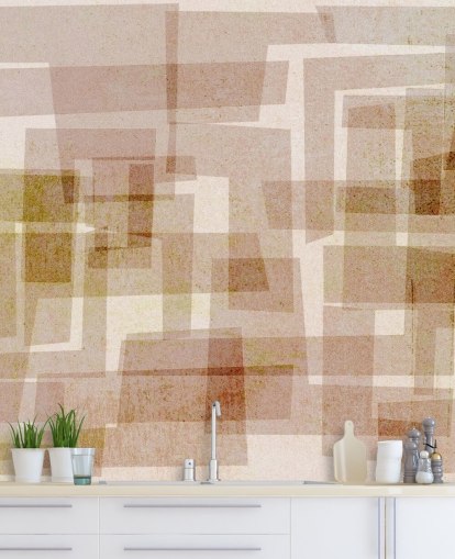 Brown Square Abstrakt Baggrund