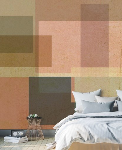 pink and brown abstract art wallpaper