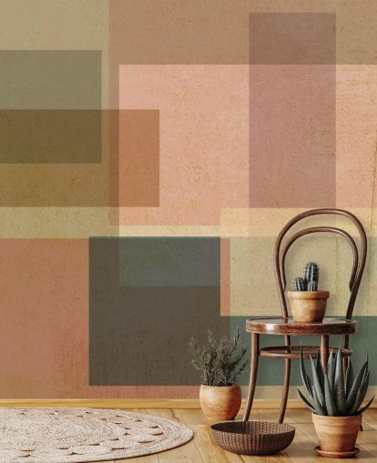 pink and brown abstract art wallpaper