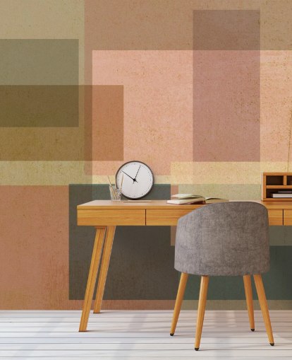 carta da parati astratta rosa e marrone