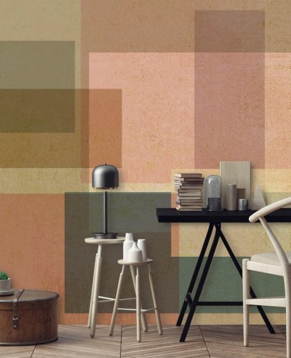 pink and brown abstract art wallpaper