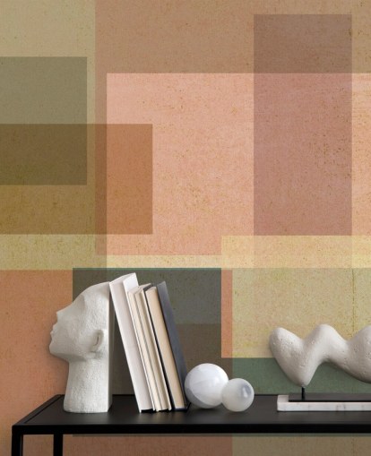 papier peint d'art abstrait rose et marron papier peint d'art abstrait rose et marron