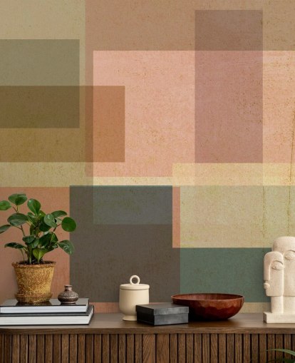 pink and brown abstract art wallpaper