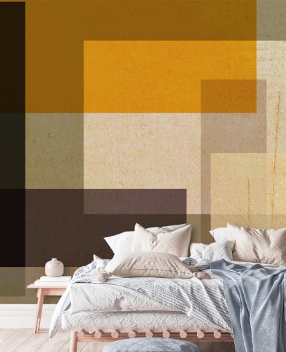 peinture murale Yellow Light