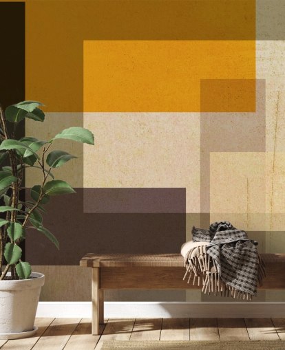 peinture murale Yellow Light peinture murale Yellow Light