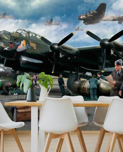 Lancaster väggmålning Lancaster väggmålning