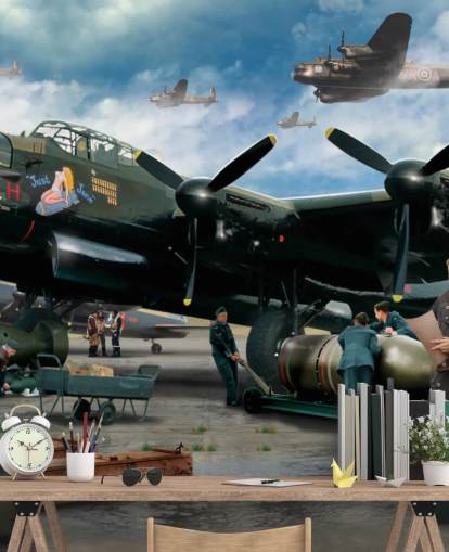 Lancaster muurschildering