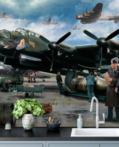 Lancaster Wandgemälde