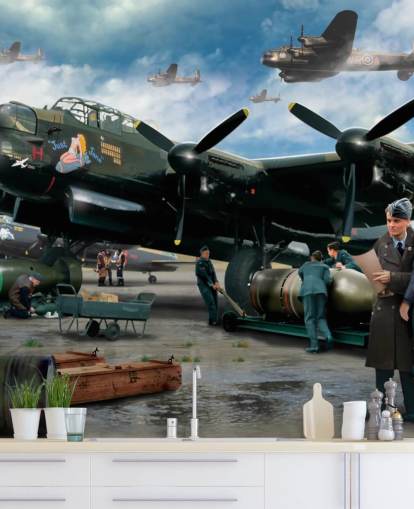 Lancaster Vægmaleri Lancaster Vægmaleri