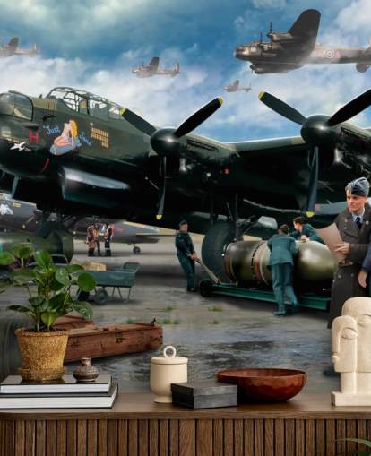 Lancaster Wandgemälde