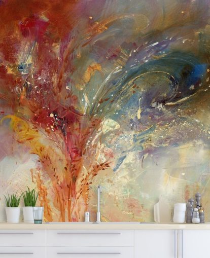 Measureless Blue Mural Measureless Blue Mural
