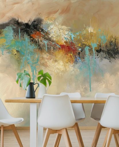 red customisable abstract wallpaper mural called Red Earth by Anne Farrall Doyle for bedrooms red customisable abstract wallpaper mural called Red Earth by Anne Farrall Doyle for bedrooms