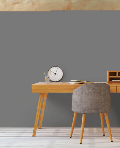 mural de papel de parede abstrato personalizável vermelho chamado Red Earth de Anne Farrall Doyle para quartos