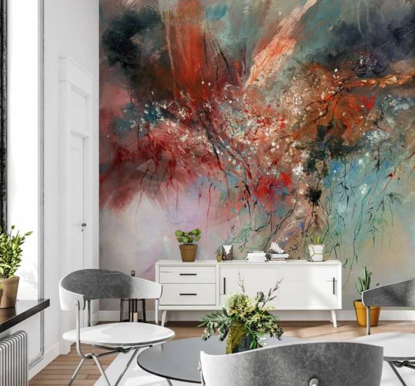 Red Wallpaper | Wallsauce UK