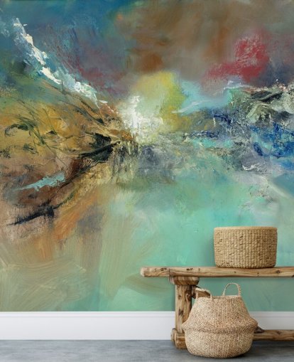 Spirit of spring muurschildering