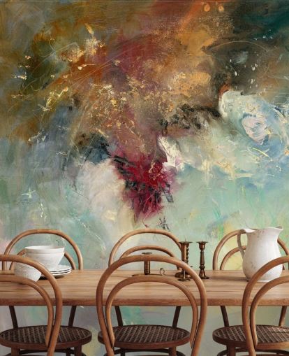 colorful abstract painting wallpaper
