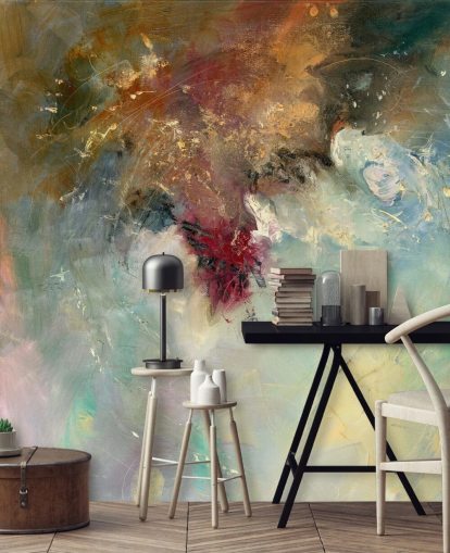 colorful abstract painting wallpaper