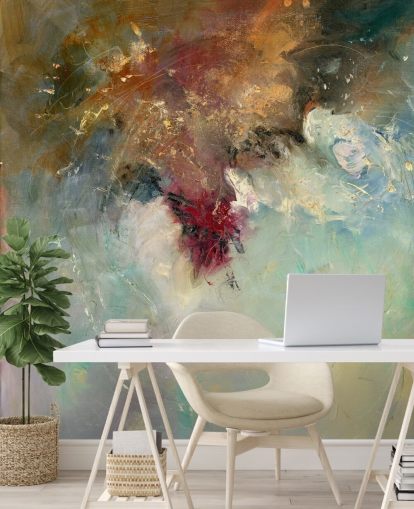 colorful abstract painting wallpaper