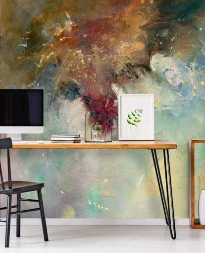 colorful abstract painting wallpaper