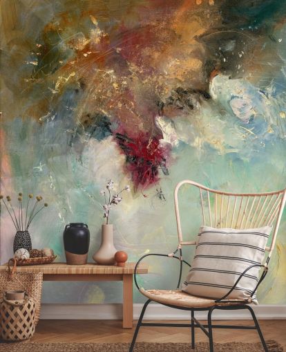 colorful abstract painting wallpaper