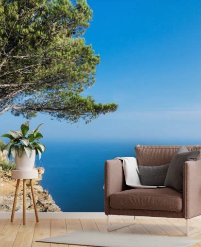 South of France Sea View wall mural South of France Sea View wall mural