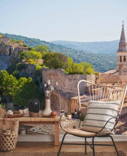 Provenza - Vista de Saint Saturnin les d Apt Provence Wallpaper Provenza - Vista de Saint Saturnin les d Apt Provence Wallpaper