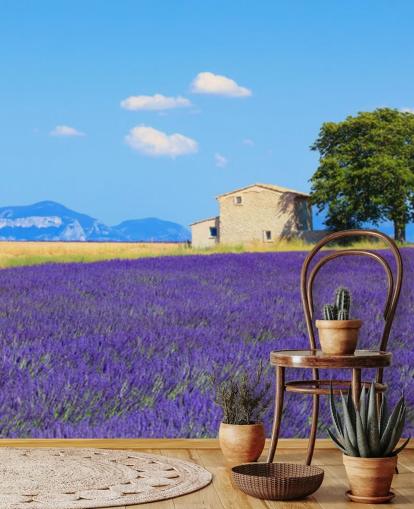 Lavender Fields Wallpaper