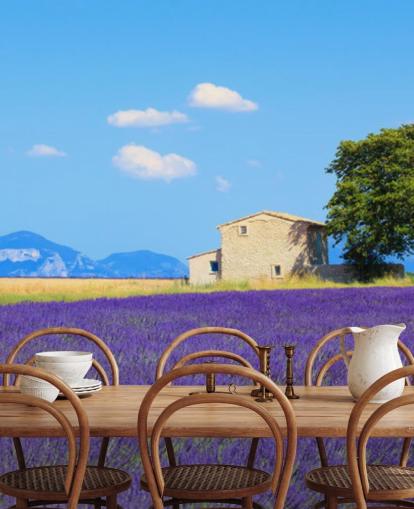 Lavender Fields Wallpaper