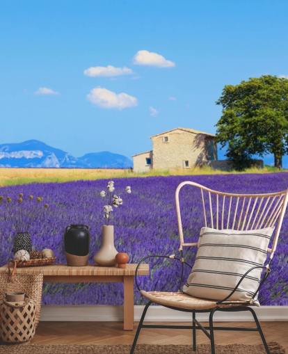 Lavender Fields Wallpaper