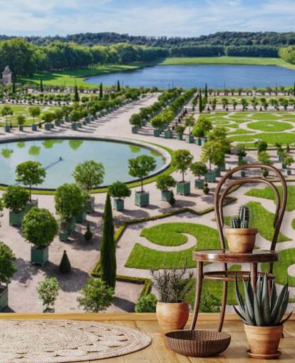 Paleis Versailles Paleis en tuinmuurschildering