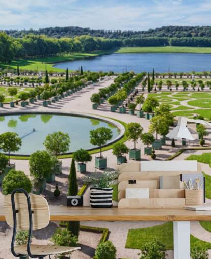 Palast Versailles Schloss und Garten Fototapete