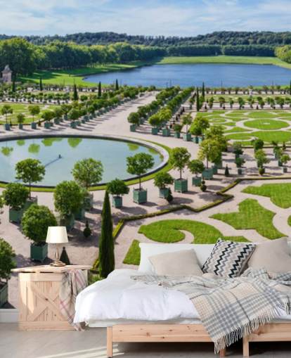 Palace Versailles Palace og Hage Veggmaleri