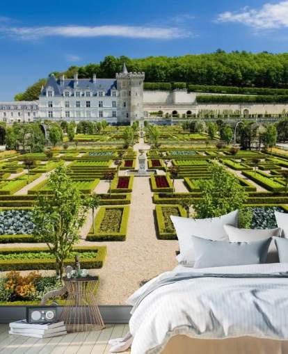 Elaborate Palace Garden Wallpaper